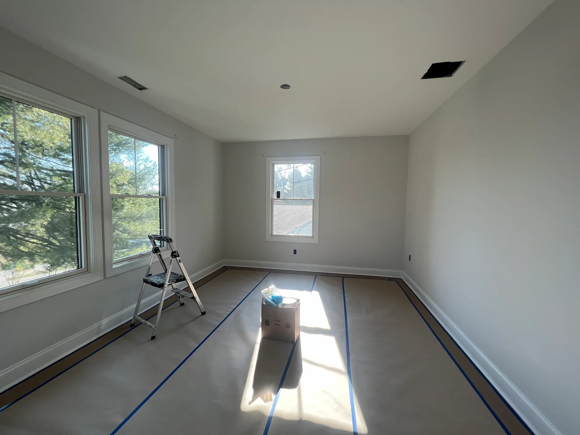 Careful painting preparation by Happy Home Painter