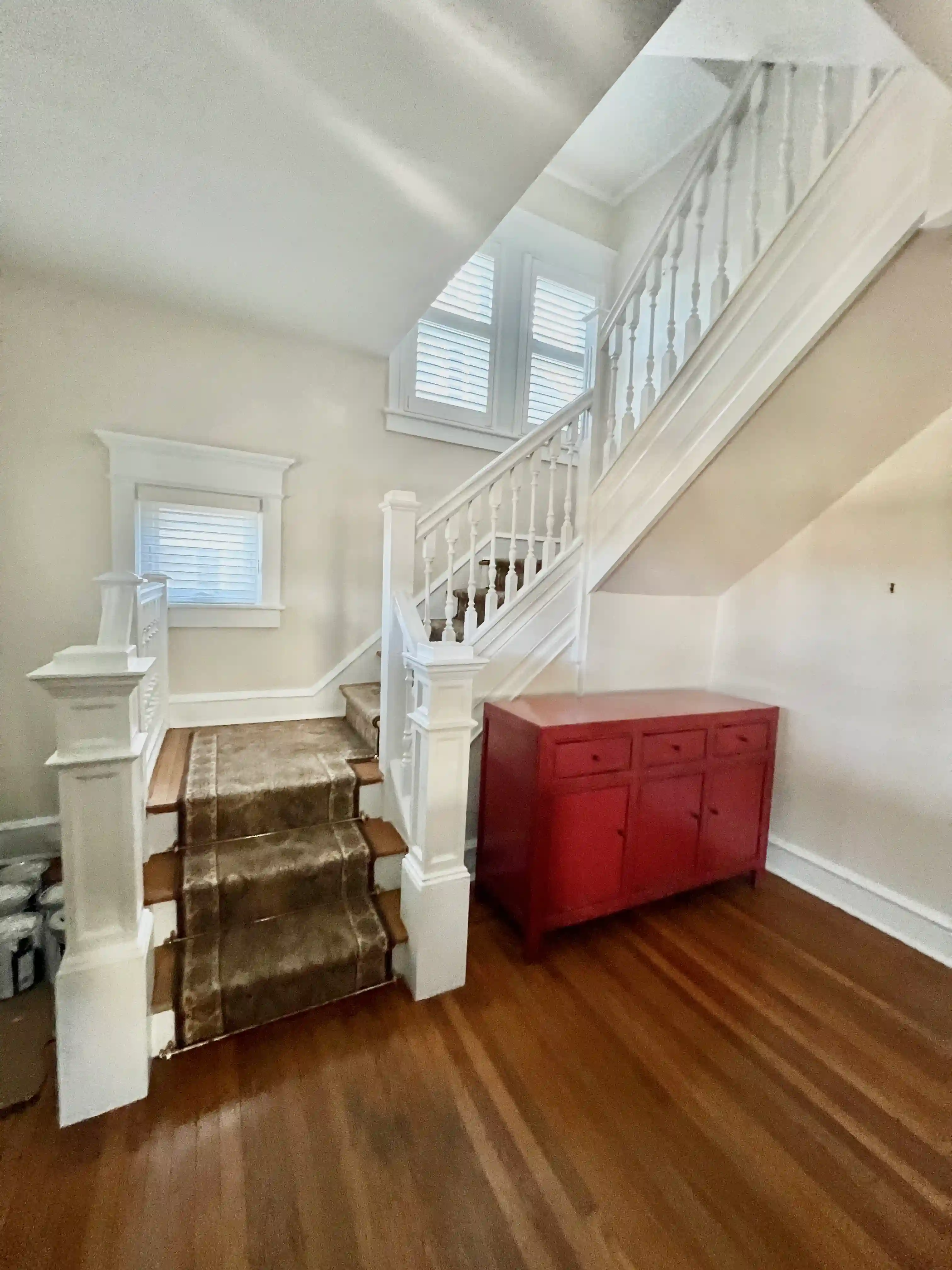 Stair refinishing