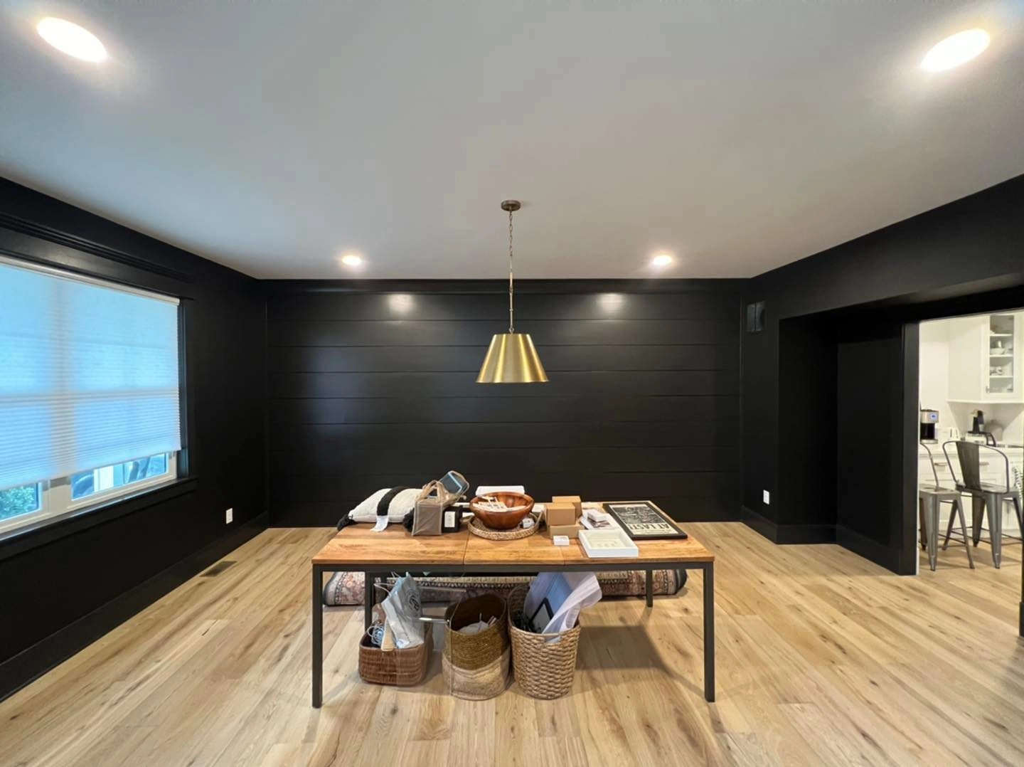 Shiplap Accent Wall & Room Painting in Haddonfield